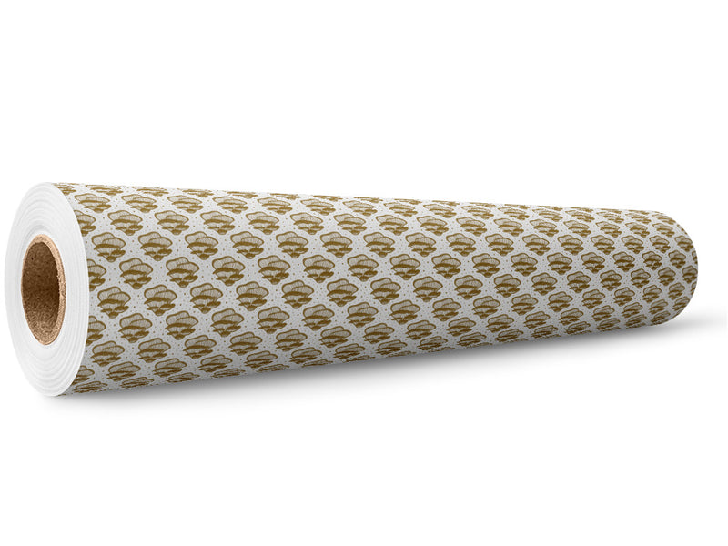 Golden Pleurotaceae Mushroom Wrap Film Wholesale Roll~Rwraps Series 914 Digitally Printed Vinyl Roll~5