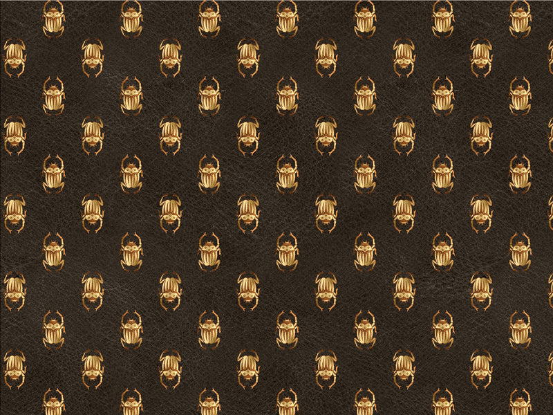 Golden Scarab Egyptian Vinyl Wrap Pattern~Rwraps Series 914 Digitally Printed Vinyl Wrap~0