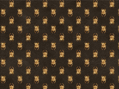 Golden Scarab Egyptian Vinyl Wrap Pattern~Rwraps Series 914 Digitally Printed Vinyl Wrap~0