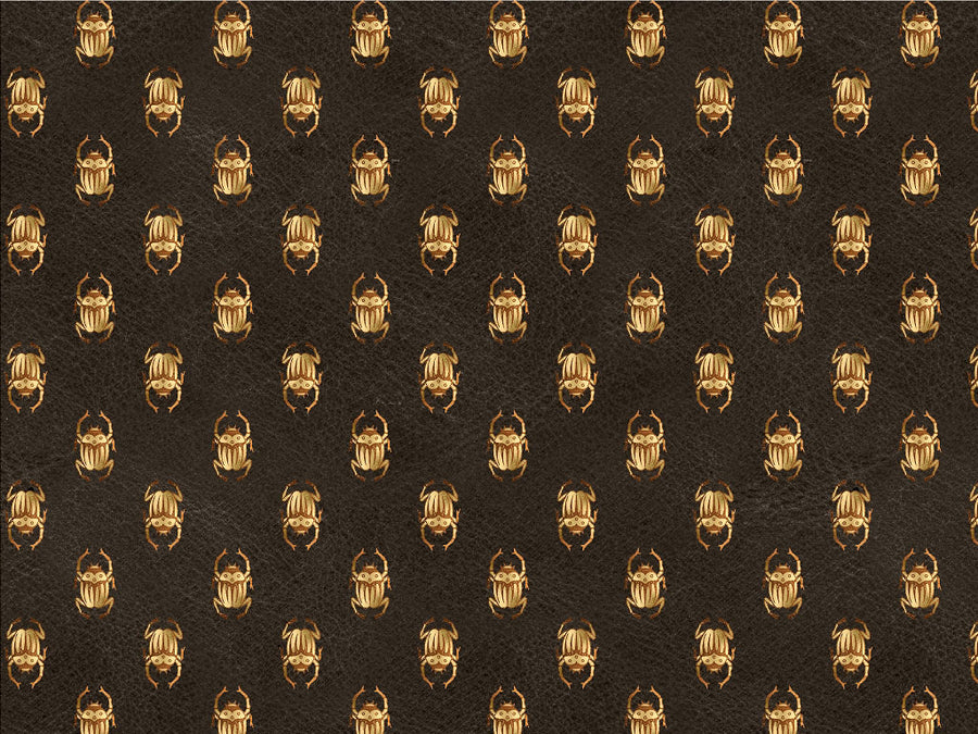 Golden Scarab Egyptian Vinyl Wrap Pattern~Rwraps Series 914 Digitally Printed Vinyl Wrap~0