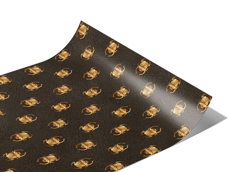 Golden Scarab Egyptian Vinyl Wraps~Rwraps Series 914 Digitally Printed Vinyl Wrap~0