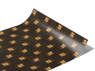 Golden Scarab Egyptian Vinyl Wraps~Rwraps Series 914 Digitally Printed Vinyl Wrap~0