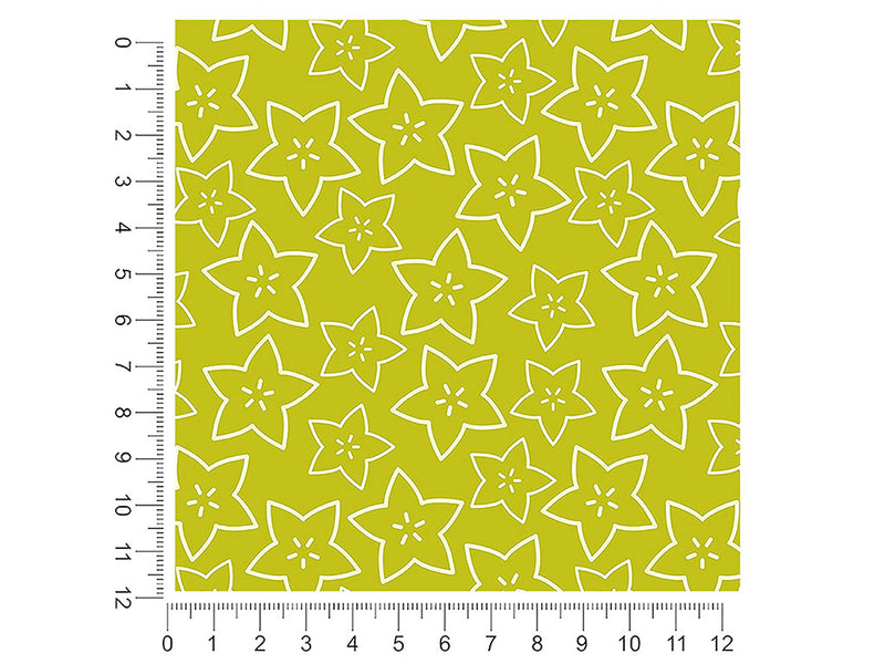 golden star fruit 1ft x 1ft Craft Sheets