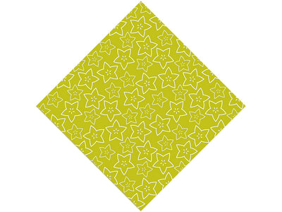 Golden Star Fruit Vinyl Wrap Pattern