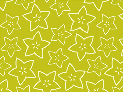 Golden Star Fruit Vinyl Wrap Pattern~Rwraps Series 914 Digitally Printed Vinyl Wrap~0