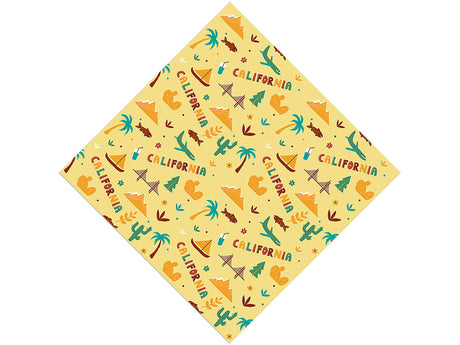 Golden State Americana Vinyl Wrap Pattern