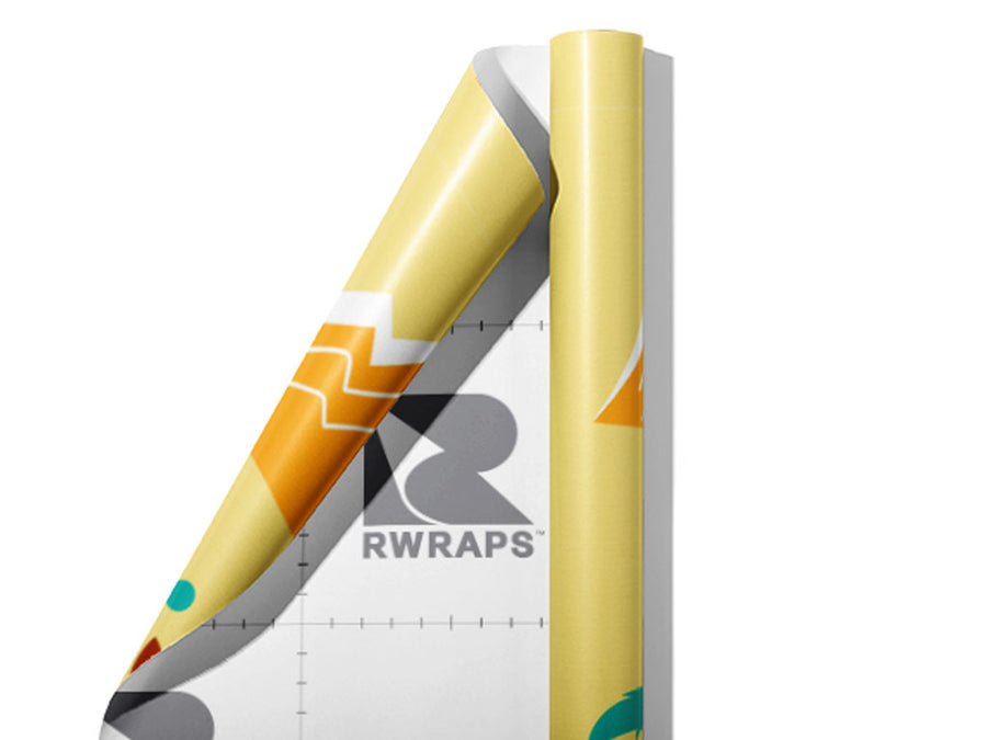 Golden State Americana Wrap Film Sheets~Rwraps Series 914 Golden State Americana Scrolled Sheet~4