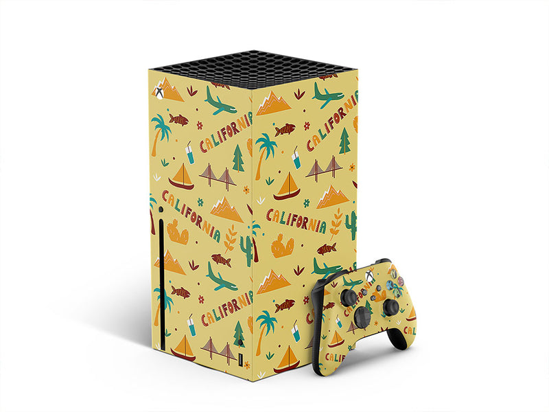 golden state  XBOX DIY Decal