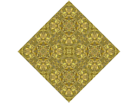 Golden Sun Tile Vinyl Wrap Pattern