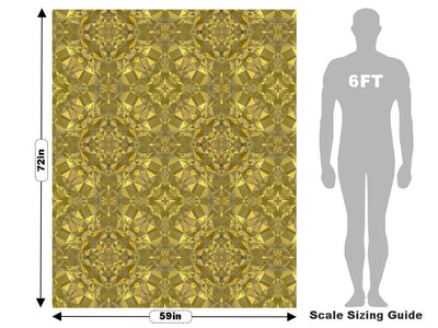 Golden Sun Tile Vehicle Wrap Scale~Rwraps Series 914 Golden Sun Tile Measurements~2