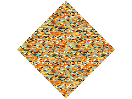 Golden Trombone Mosaic Vinyl Wrap Pattern