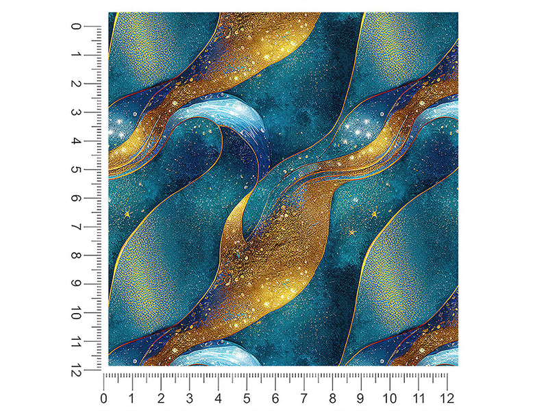 golden veins water 1ft x 1ft Craft Sheets
