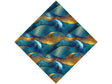 Golden Veins Water Vinyl Wrap Pattern