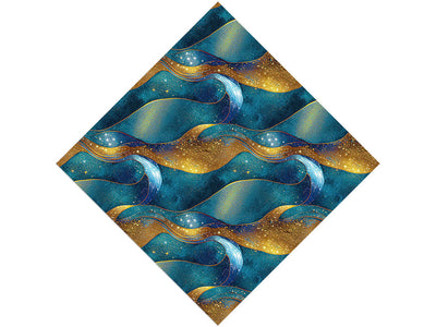Golden Veins Water Vinyl Wrap Pattern