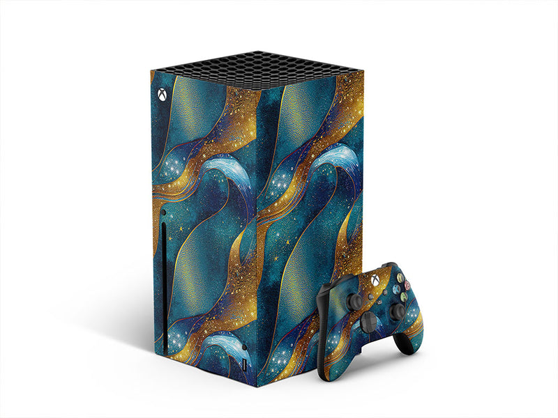 golden veins water XBOX DIY Decal