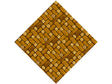 Goldenrod  Brick Vinyl Wrap Pattern
