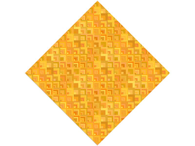 Goldenrod Dreams Mosaic Vinyl Wrap Pattern