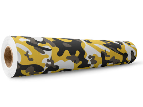 Goldenrod Flecktarn Camouflage Wrap Film Wholesale Roll~Rwraps Series 914 Digitally Printed Vinyl Roll~5
