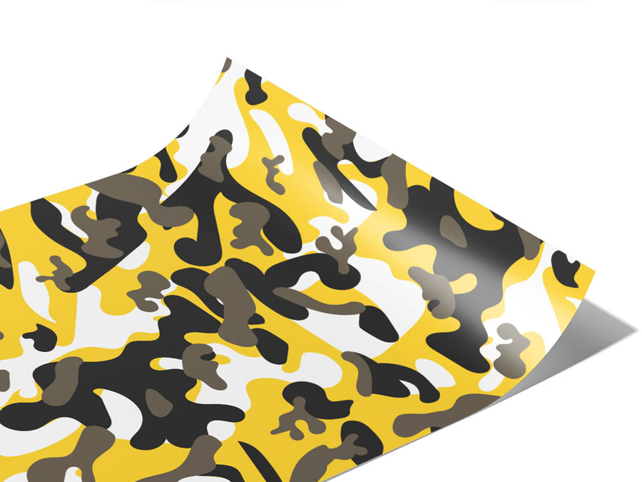 Goldenrod Flecktarn Camouflage Vinyl Wraps~Rwraps Series 914 Digitally Printed Vinyl Wrap~1