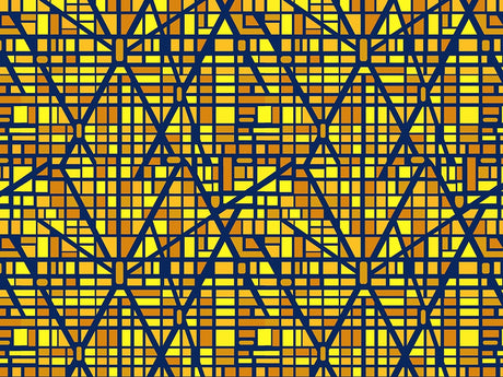 Goldenrod Streets Cityscape Vinyl Wrap Pattern~Rwraps Series 914 Digitally Printed Vinyl Wrap~0