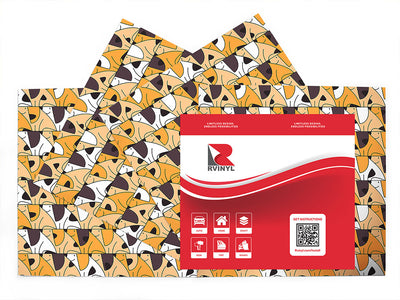 good dog mosaic Craft Vinyl Sheet Pack