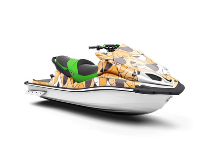 Good Dog Mosaic Jet Ski Vinyl Customized Wrap