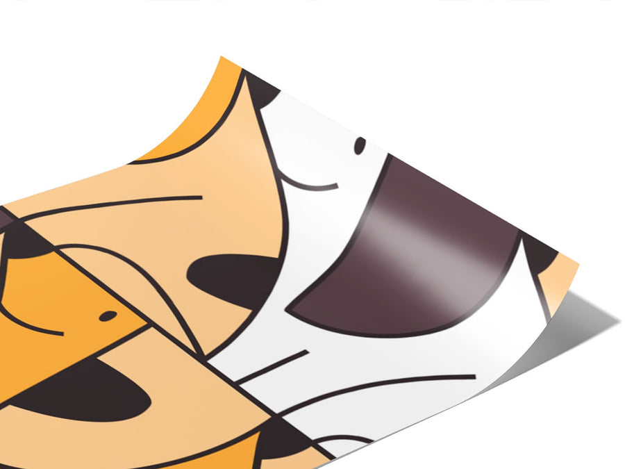 Good Dog Mosaic Vinyl Wraps~Rwraps Series 914 Digitally Printed Vinyl Wrap~0