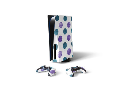 good evening polka dot Sony PS5 DIY Skin