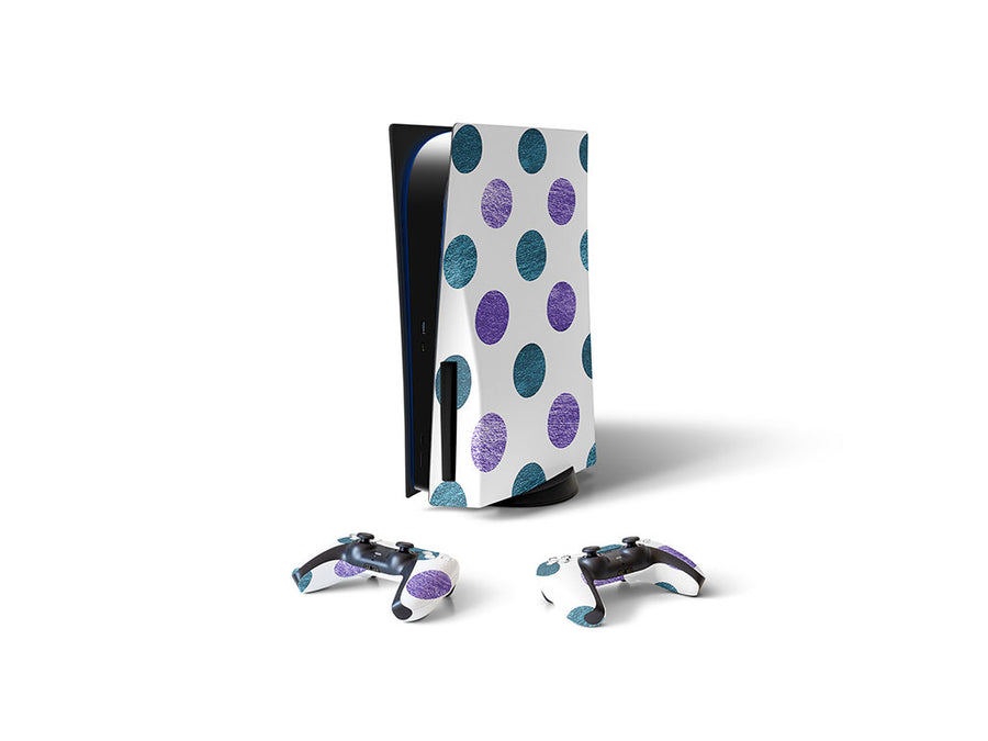 good evening polka dot Sony PS5 DIY Skin