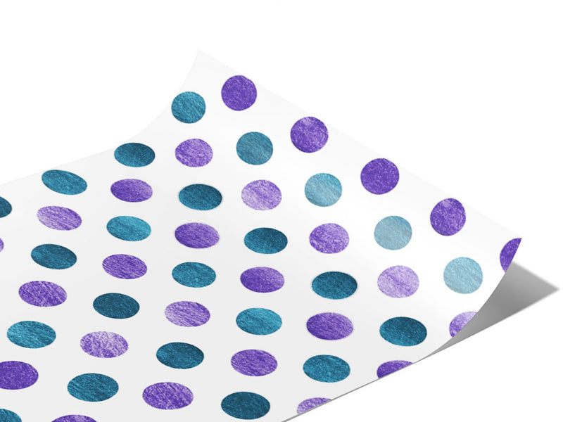 Good Evening Polka Dot Vinyl Wraps~Rwraps Series 914 Digitally Printed Vinyl Wrap~0