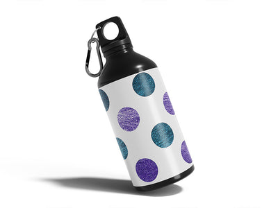 good evening polka dot Water Bottle DIY Stickers