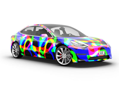 Good Trouble Retro Vehicle Vinyl Wrap