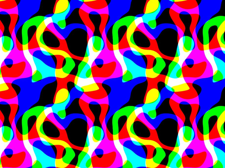 Good Trouble Retro Vinyl Wrap Pattern~Rwraps Series 914 Digitally Printed Vinyl Wrap~0