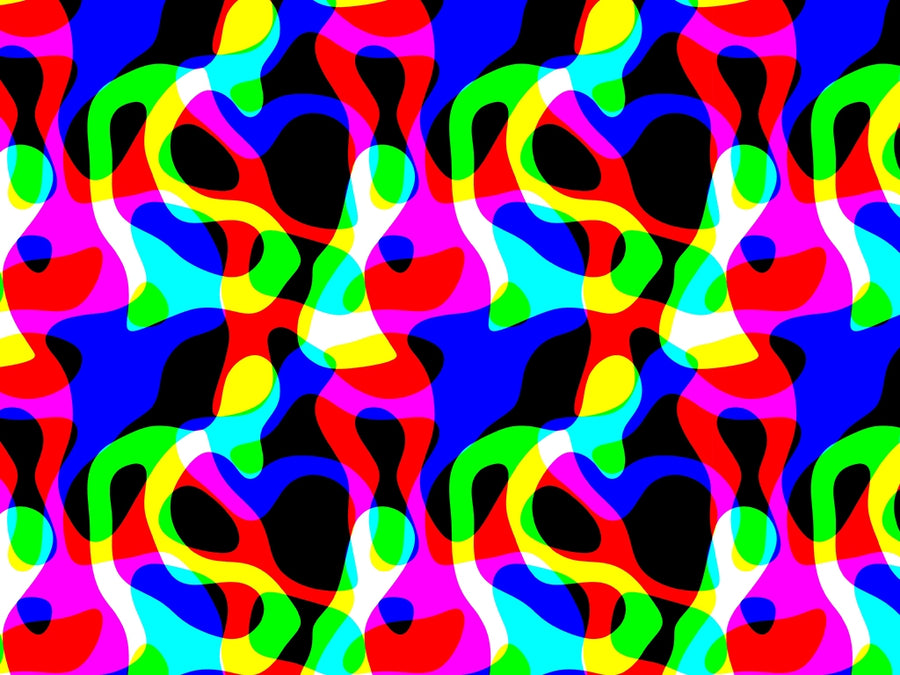 Good Trouble Retro Vinyl Wrap Pattern~Rwraps Series 914 Digitally Printed Vinyl Wrap~0