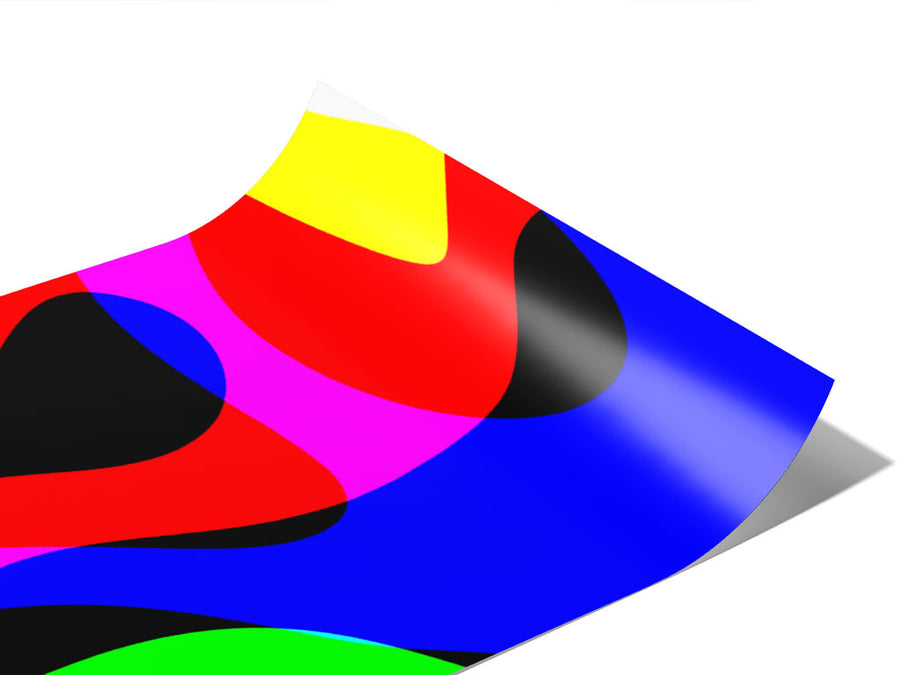 Good Trouble Retro Vinyl Wraps~Rwraps Series 914 Digitally Printed Vinyl Wrap~0