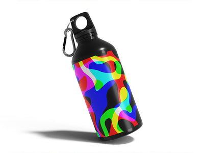 good trouble retro Water Bottle DIY Stickers