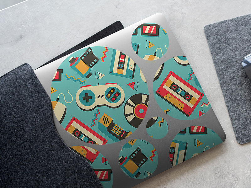 goodbye 90s retro DIY Laptop Stickers