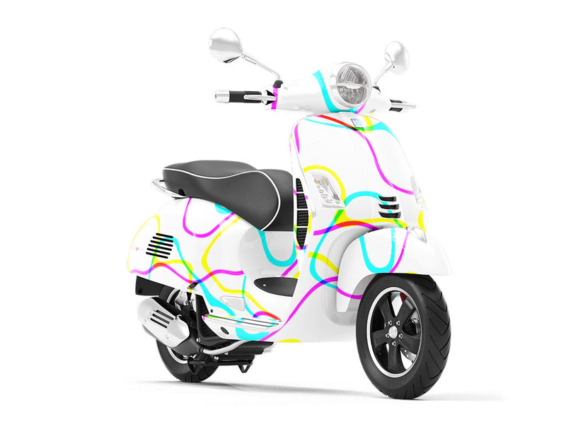 Goodbye Seventies Retro Vespa Scooter Wrap Film