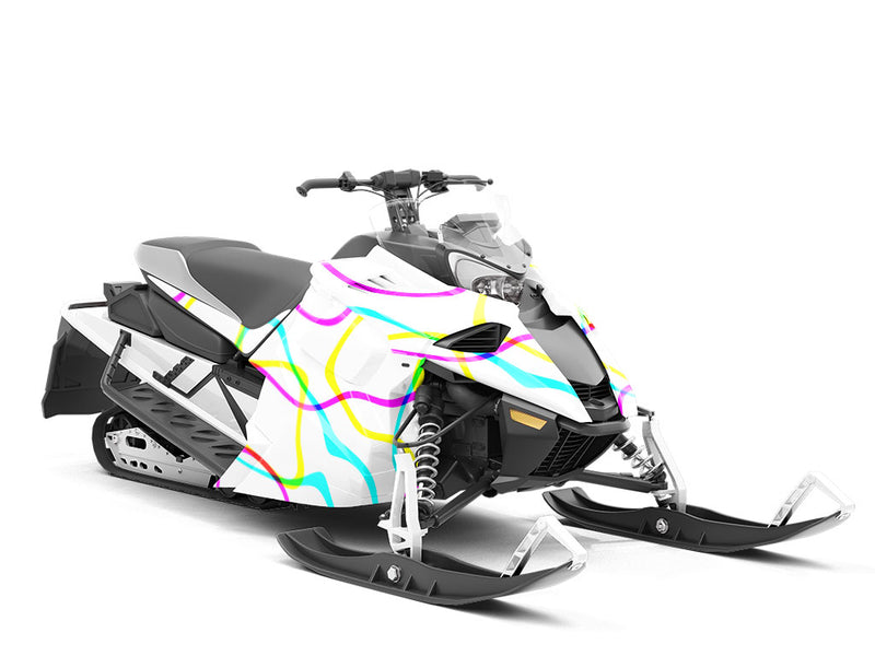 Goodbye Seventies Retro Custom Wrapped Snowmobile