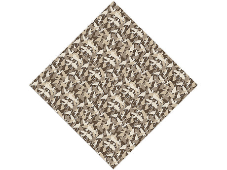 Goose Silhouette Camouflage Vinyl Wrap Pattern