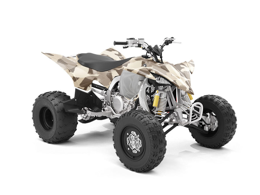 Goose Silhouette Camouflage ATV Wrapping Vinyl