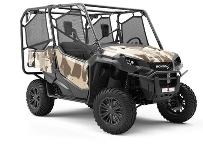 Goose Silhouette Camouflage Utility Vehicle Vinyl Wrap