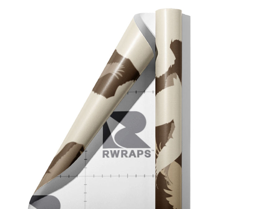 Goose Silhouette Camouflage Wrap Film Sheets~Rwraps Series 914 Goose Silhouette Camouflage Scrolled Sheet~3