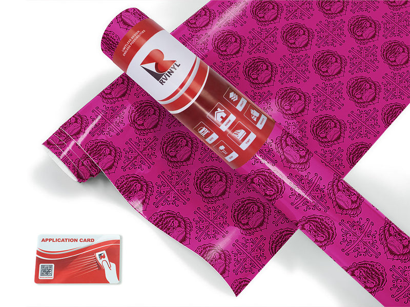 gorilla head pink animal Craft Vinyl Roll