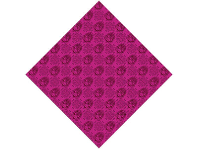 Gorilla Head Pink Primate Vinyl Wrap Pattern