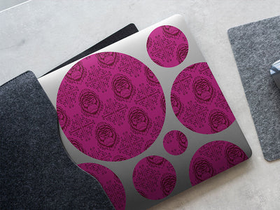 gorilla head pink animal DIY Laptop Stickers