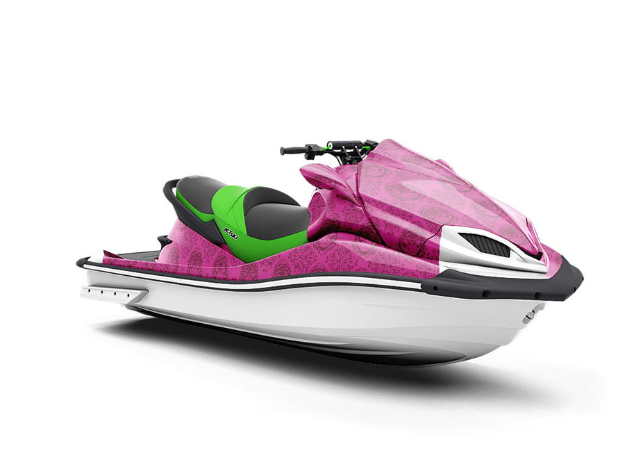 Gorilla Head Pink Primate Jet Ski Vinyl Customized Wrap