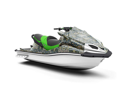Gotham Nightmare Mosaic Jet Ski Vinyl Customized Wrap