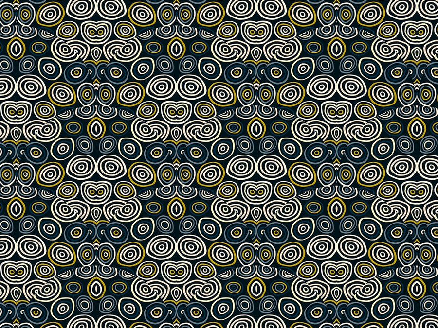 Gotham Nightmare Mosaic Vinyl Wrap Pattern~Rwraps Series 914 Digitally Printed Vinyl Wrap~0