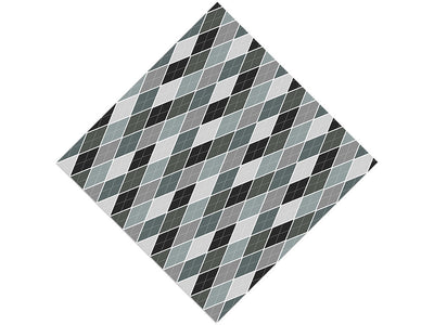 Gothic Charm Argyle Vinyl Wrap Pattern